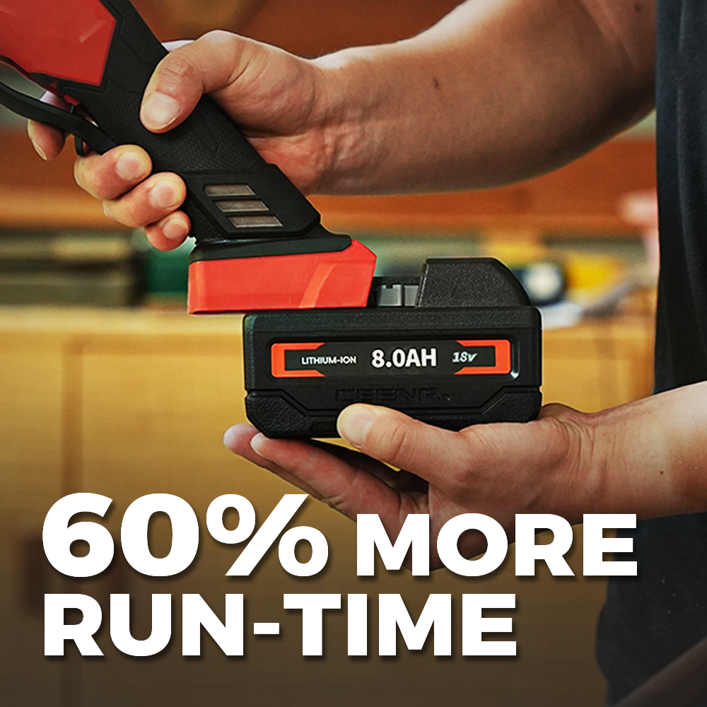 Ceenr 8.0Ah Battery For Milwaukee 18V 2 Pack | Model XC 48-11