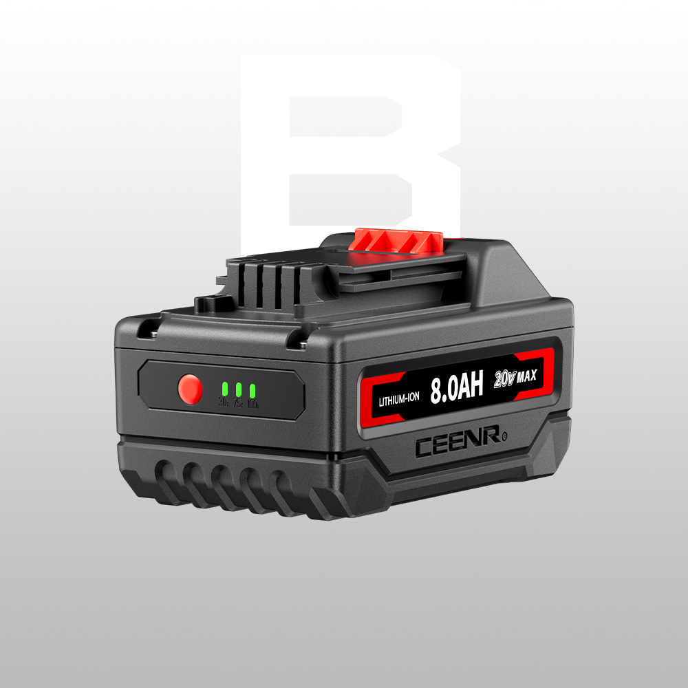 CEENR 8.0Ah Battery (with Lishen 21700 Cells) for Black and Decker 20V Max | Replacement Model LBXR20