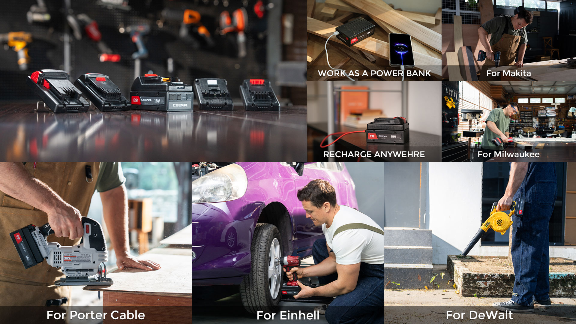 Beautiful view of Energica Universal Battery Adapter