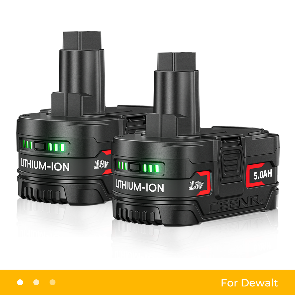 Ceenr Battery For DeWalt 18V Pack Replacement Model